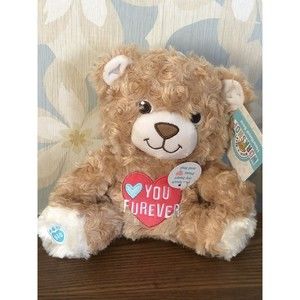 Build A Bear Workshop Heartbeat Bear Press & Feel Baby Toy “ You Forever “ New